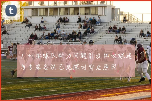 广州排球队耐力问题引发热议球迷与专家各执己见探讨背后原因